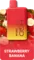 Одноразовий Pod HQD Cuvie Bar 7000 Strawberry Banana 5% (Полуниця з бананом) - Фото 3