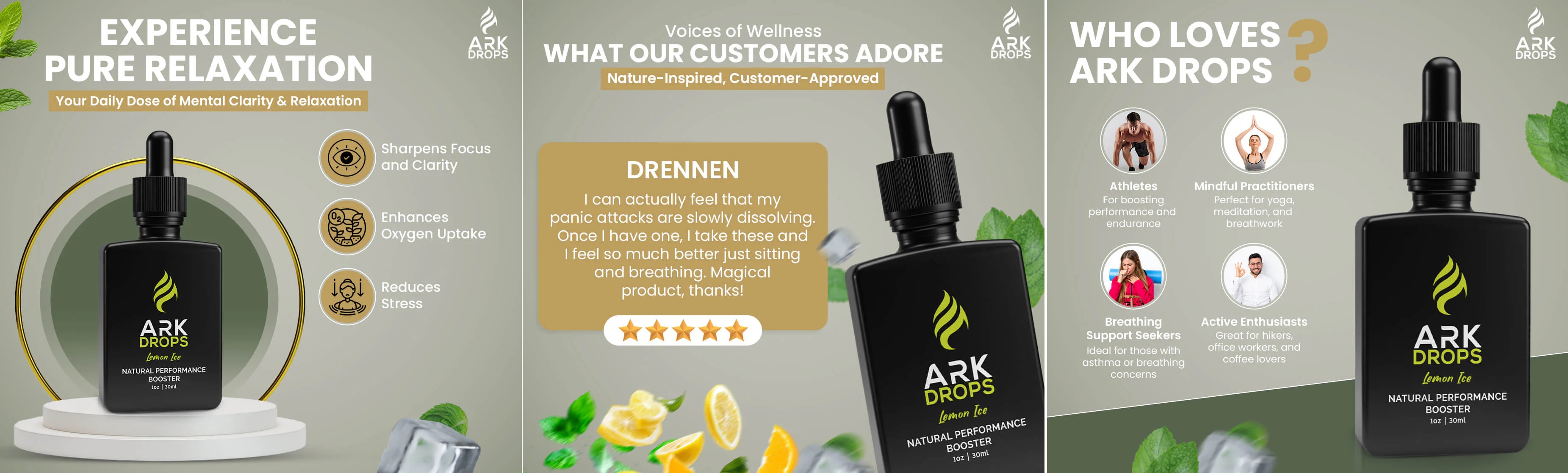 Капли ARK Drops Lemon Ice - Описание Капли ARK Drops Lemon Ice - Описание