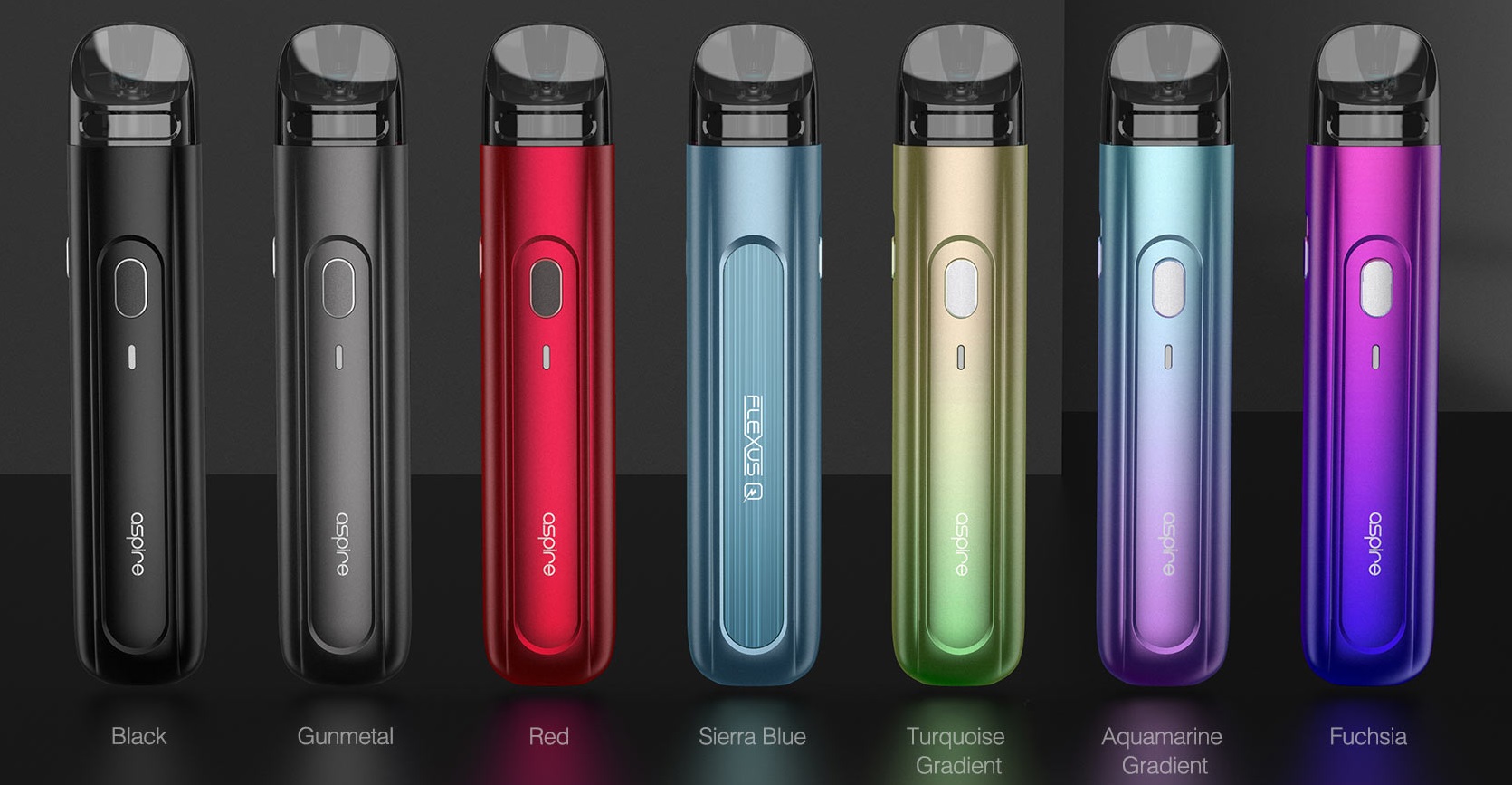 Aspire Flexus Q Pod Kit 700mAh Sierra Blue - Описание Aspire Flexus Q Pod Kit 700mAh Sierra Blue - Описание