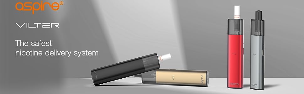 Aspire Vilter Pod Kit 450mAh Champagne - Описание