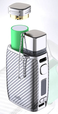 Eleaf Pico COMPAQ 60W 18650 Kit Gradient Grey - Описание