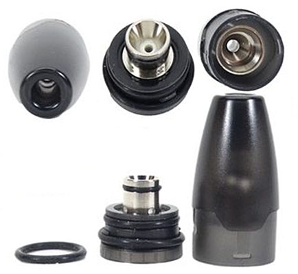 Hotcig Kubi Refillable Pod Starter Kit 550 mAh Engraved Black Gold - Описание