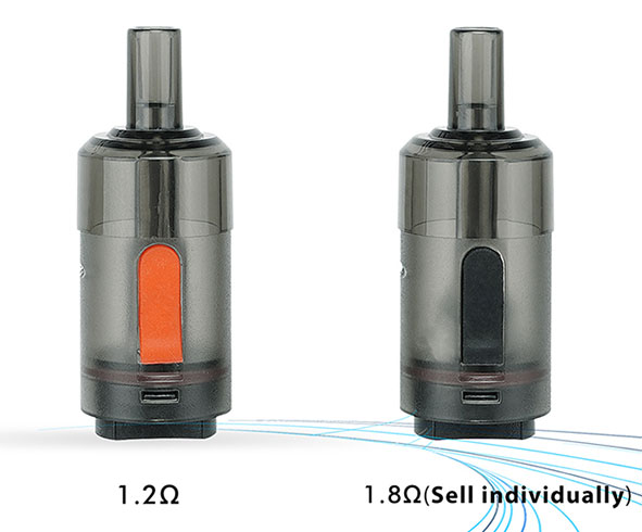 Hotcig Kubi Plus Pod Kit 850mAh Black - Описание
