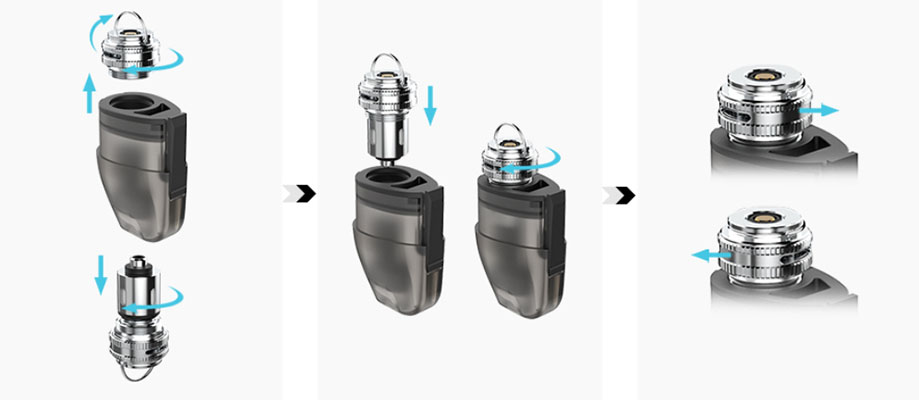 Justfog QPod Kit Black - Описание