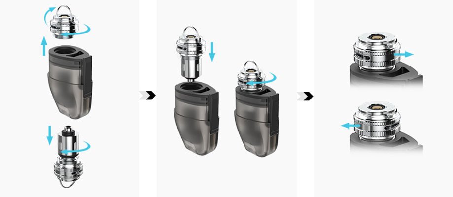 Justfog QPod Kit Black - Описание