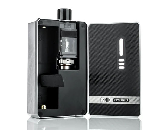 Lost Vape Gemini Hybrid Black Black Marine Под система - Описание Lost Vape Gemini Hybrid Black Black Marine Под система - Описание