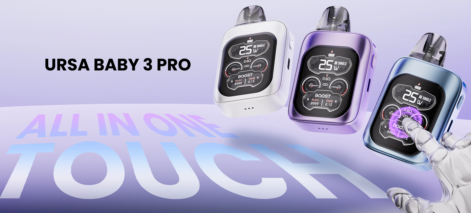 Lost Vape URSA BABY 3 PRO POD KIT 1200mAh Moonsteel Blue Подік - Описание Lost Vape URSA BABY 3 PRO POD KIT 1200mAh Moonsteel Blue Подік - Описание