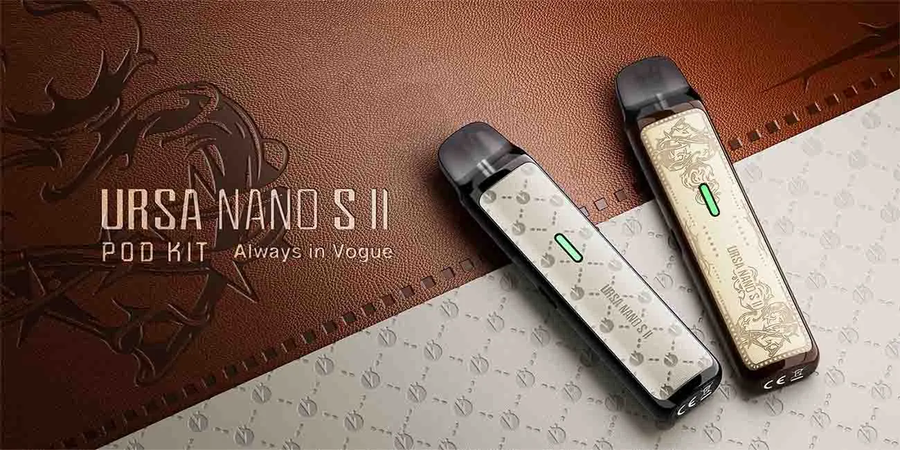 Lost vape Ursa Nano S II Pod Kit Pearl White Подік - Описание