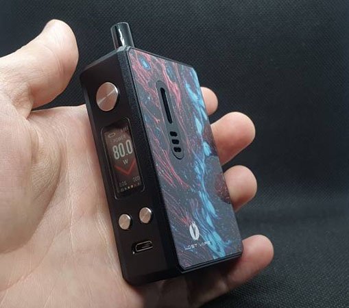Lost Vape Gemini Hybrid Black Carbon Fiber Под система - Описание