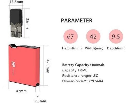 OVNS JC01 Pro Pod Kit Red - Описание