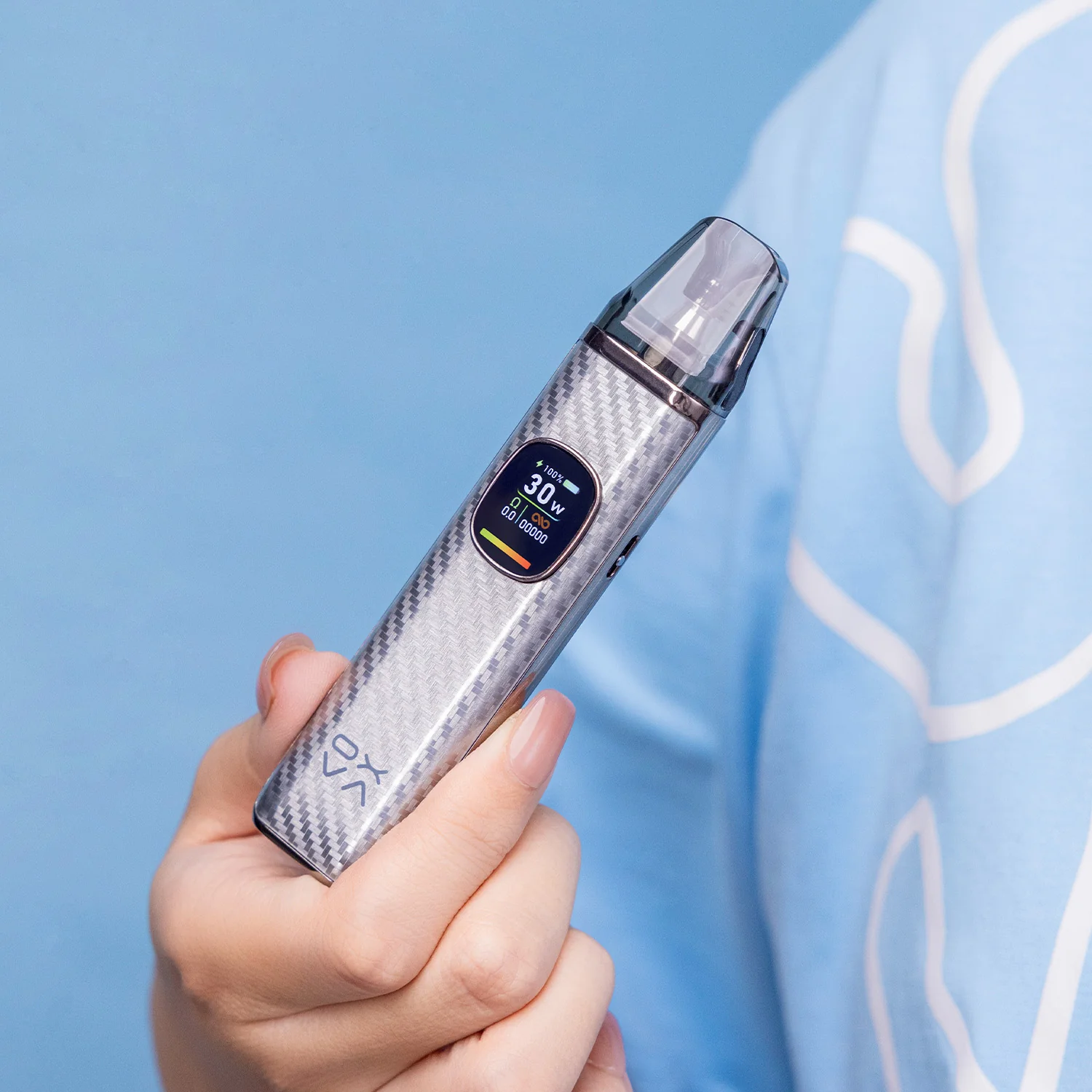 Oxva XLIM Pro 2 Pod Kit (Original) 1300 mAh Platinum Grey, Под система - Фото 2