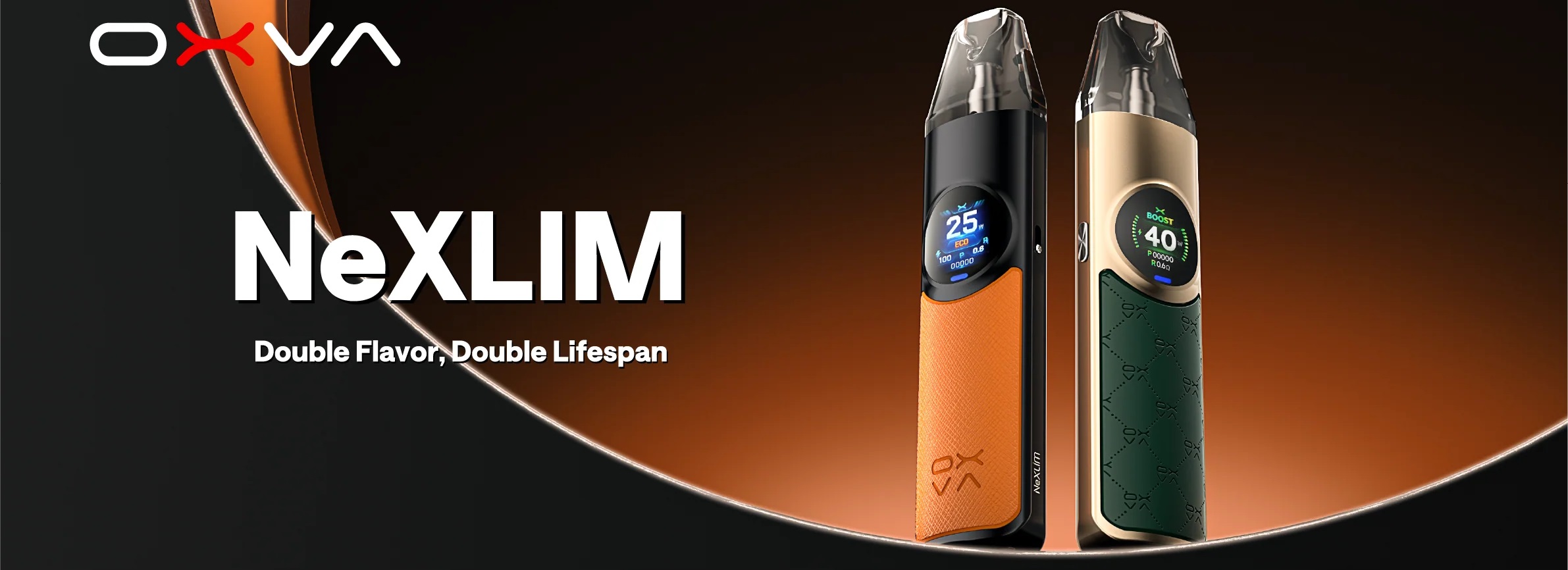 OXVA NeXLIM Pod System Kit 40W 1500mAh 4ml Pine Green Подік - Описание