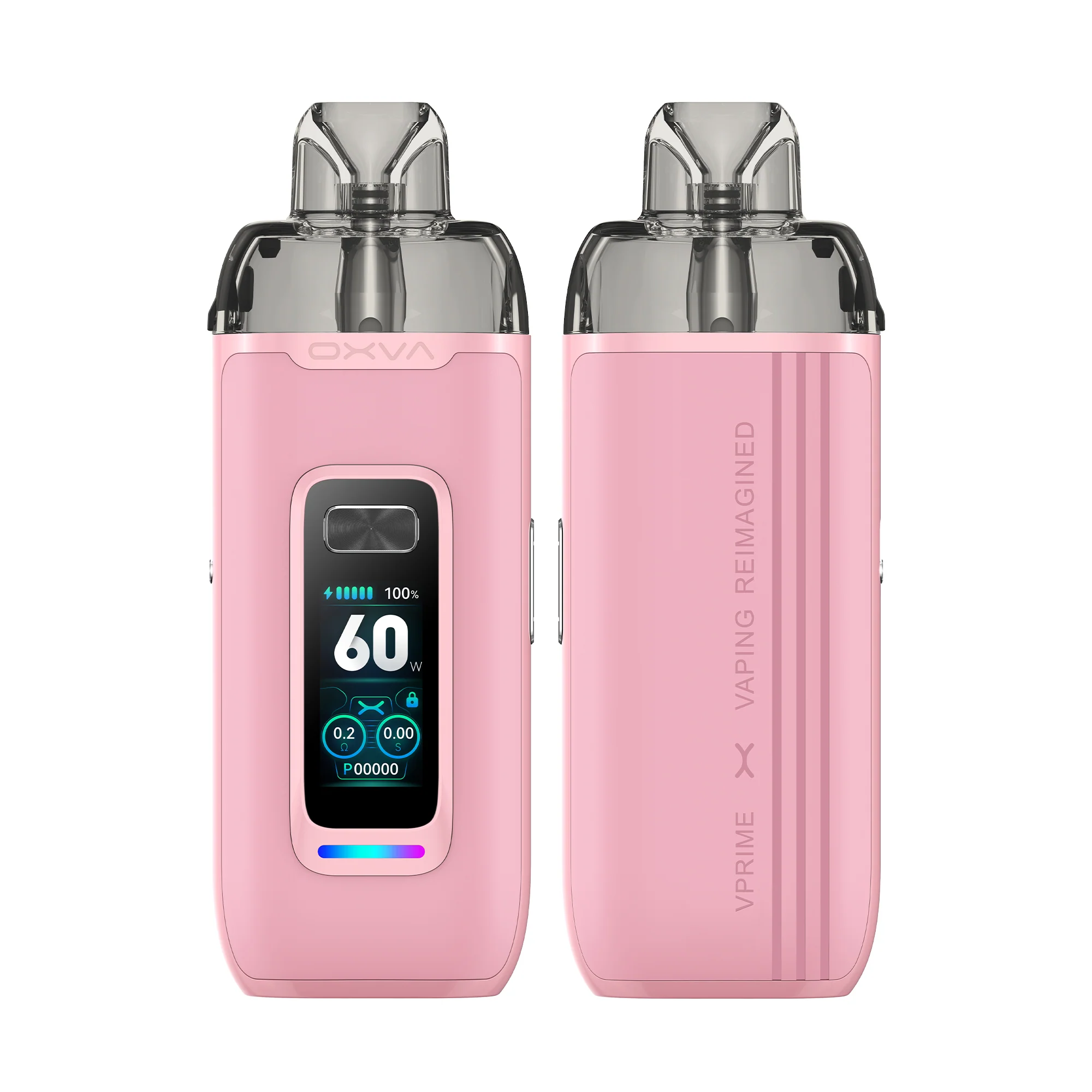 OXVA VPRIME Pod Kit 60W 2600mah Sakura Pink Под система - Фото 5