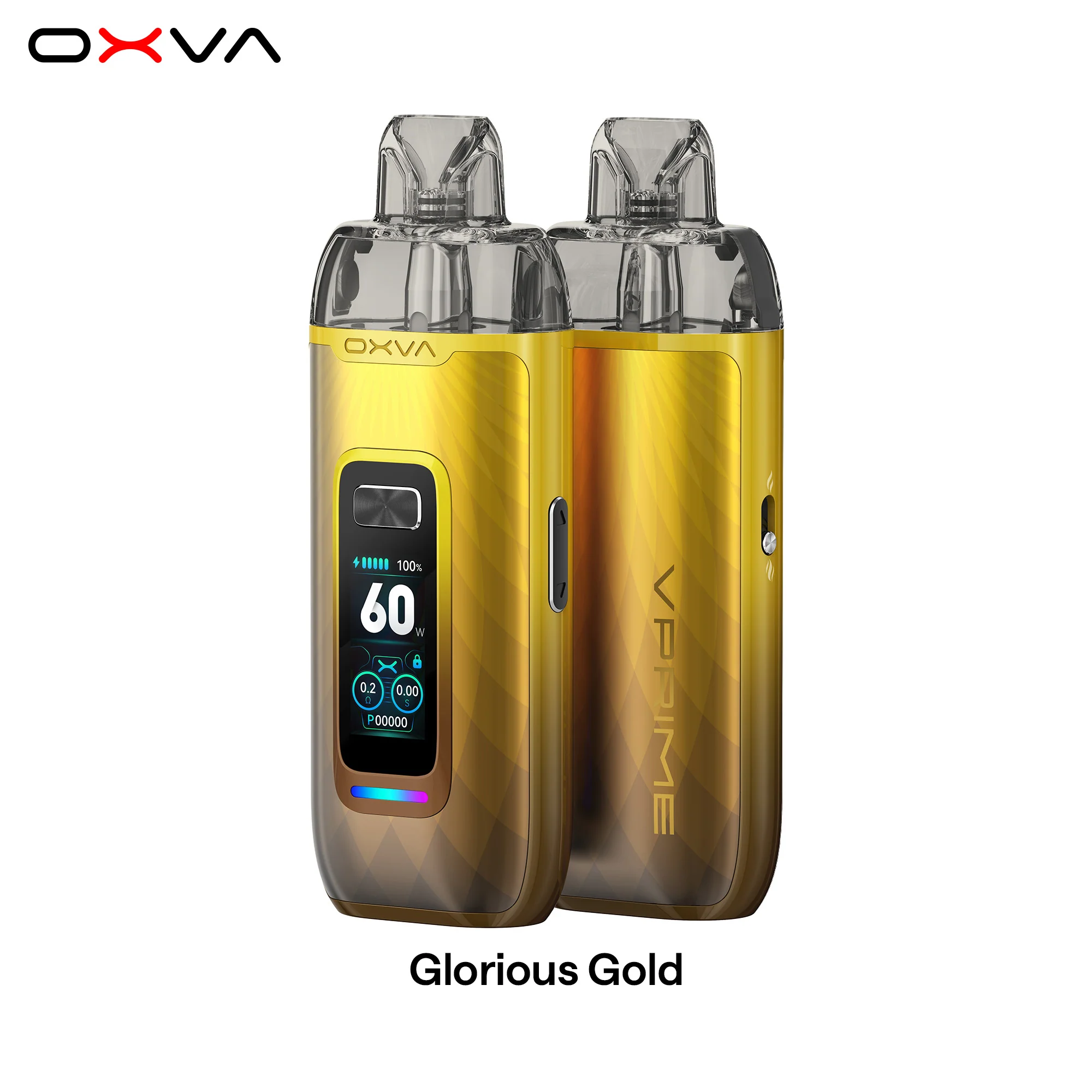 OXVA VPRIME Pod Kit 60W 2600mah Glorious Gold Под система - Фото 2