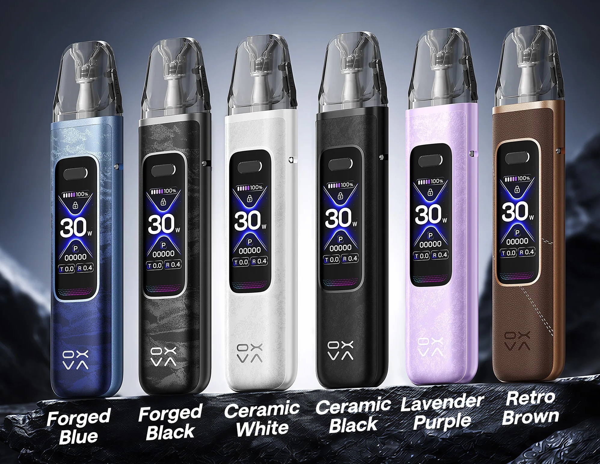 Oxva XLIM Pro 3 Pod Kit 1500 mAh Forged Blue Подік - Фото 3
