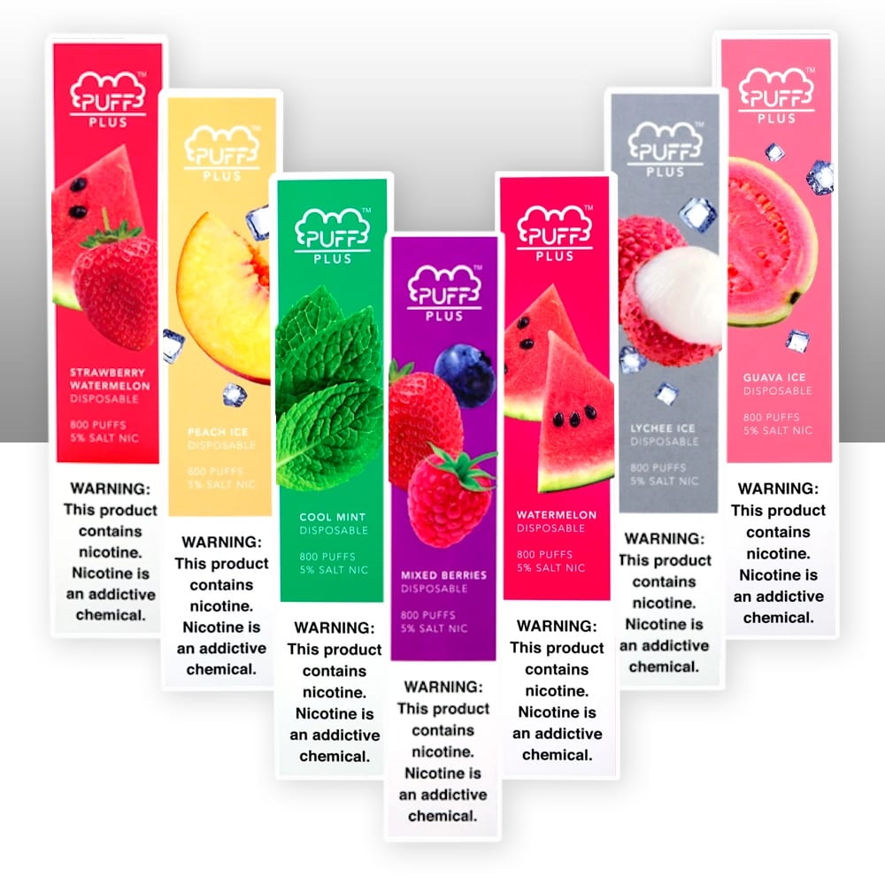Puff Plus – одни из лучших одноразовых вейпов - Описание