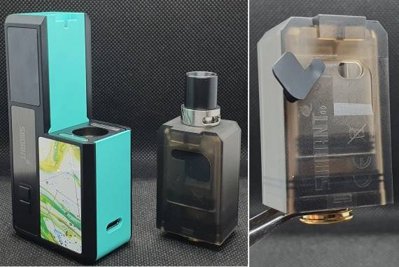Smoant Knight 80W Pod Mod Kit Bronze Blue - Описание