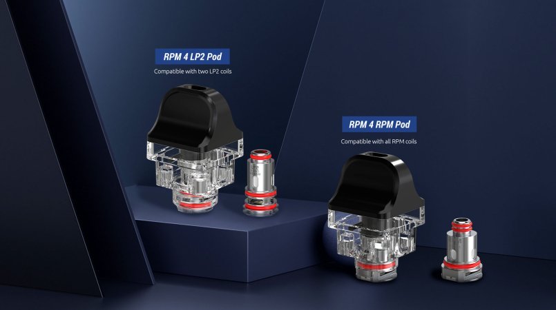 SMOK RPM 4 Pod Kit 1650mAh Pale Champagne - Описание SMOK RPM 4 Pod Kit 1650mAh Pale Champagne - Описание