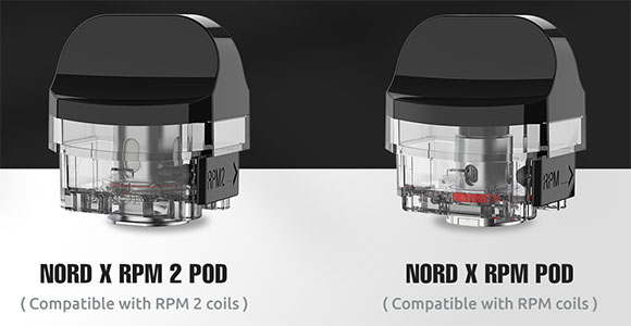 SMOK Nord X 60W Pod Kit 1500mAh Fluid Red - Описание