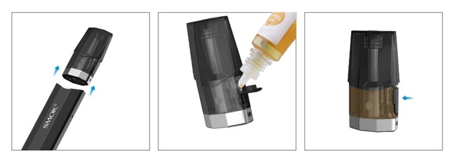SMOK Nfix 25W VW Pod Kit 700 mAh Gray - Описание SMOK Nfix 25W VW Pod Kit 700 mAh Gray - Описание