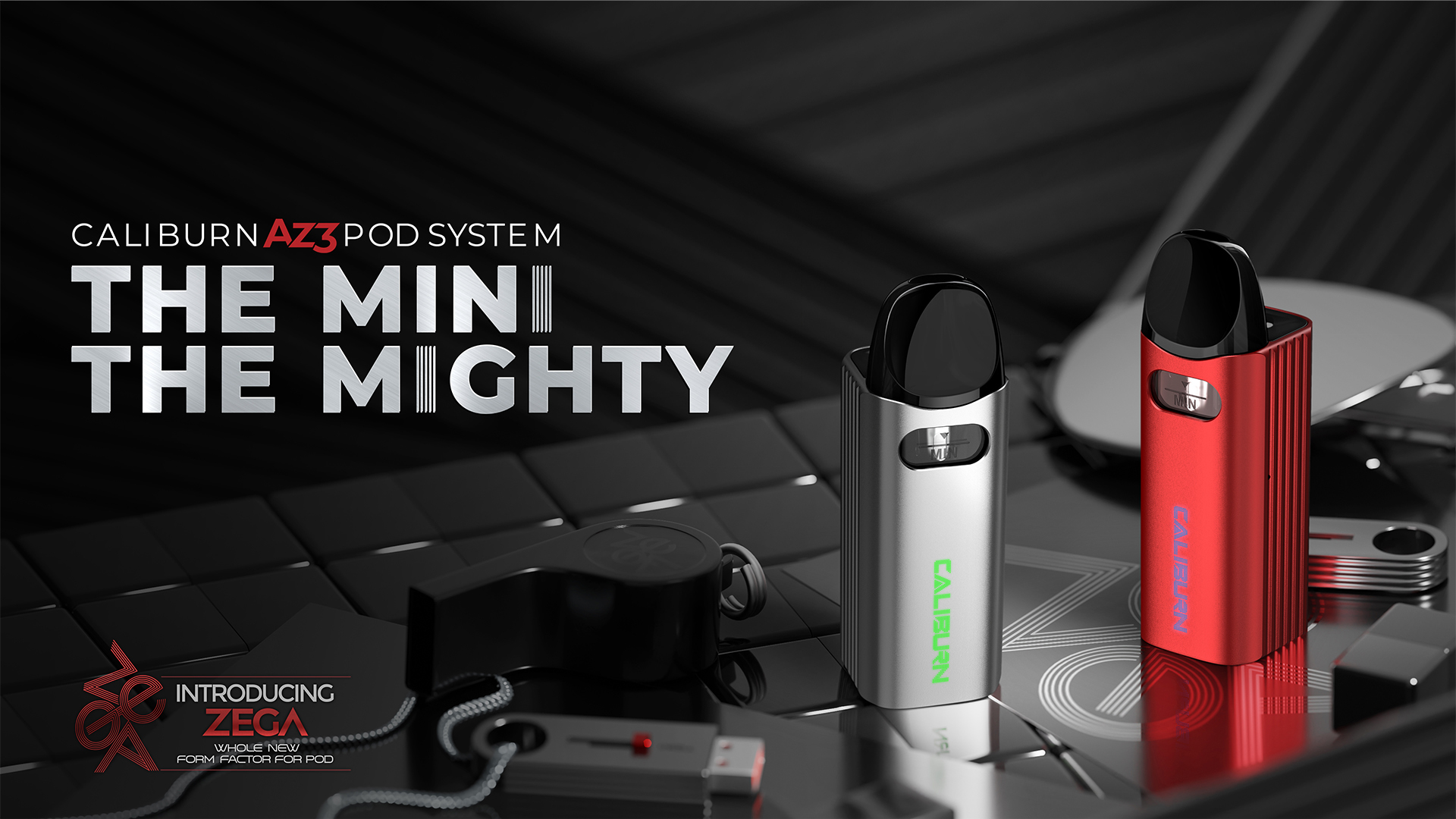 UWELL Caliburn AZ3 750mAh Red - Описание