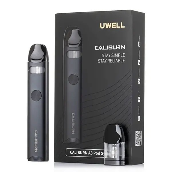 Uwell Caliburn A3 520mAh Black - Фото 3