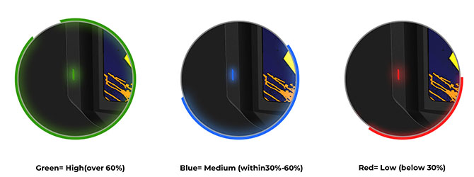 Uwell Caliburn KOKO Prime 15W Pod System Kit 690mAh Blue - Описание