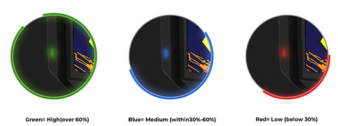 Uwell Caliburn KOKO Prime 15W Pod System Kit 690mAh Blue - Описание