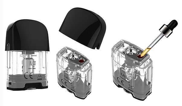 Uwell Caliburn KOKO Prime 15W Pod System Kit 690mAh Blue - Описание