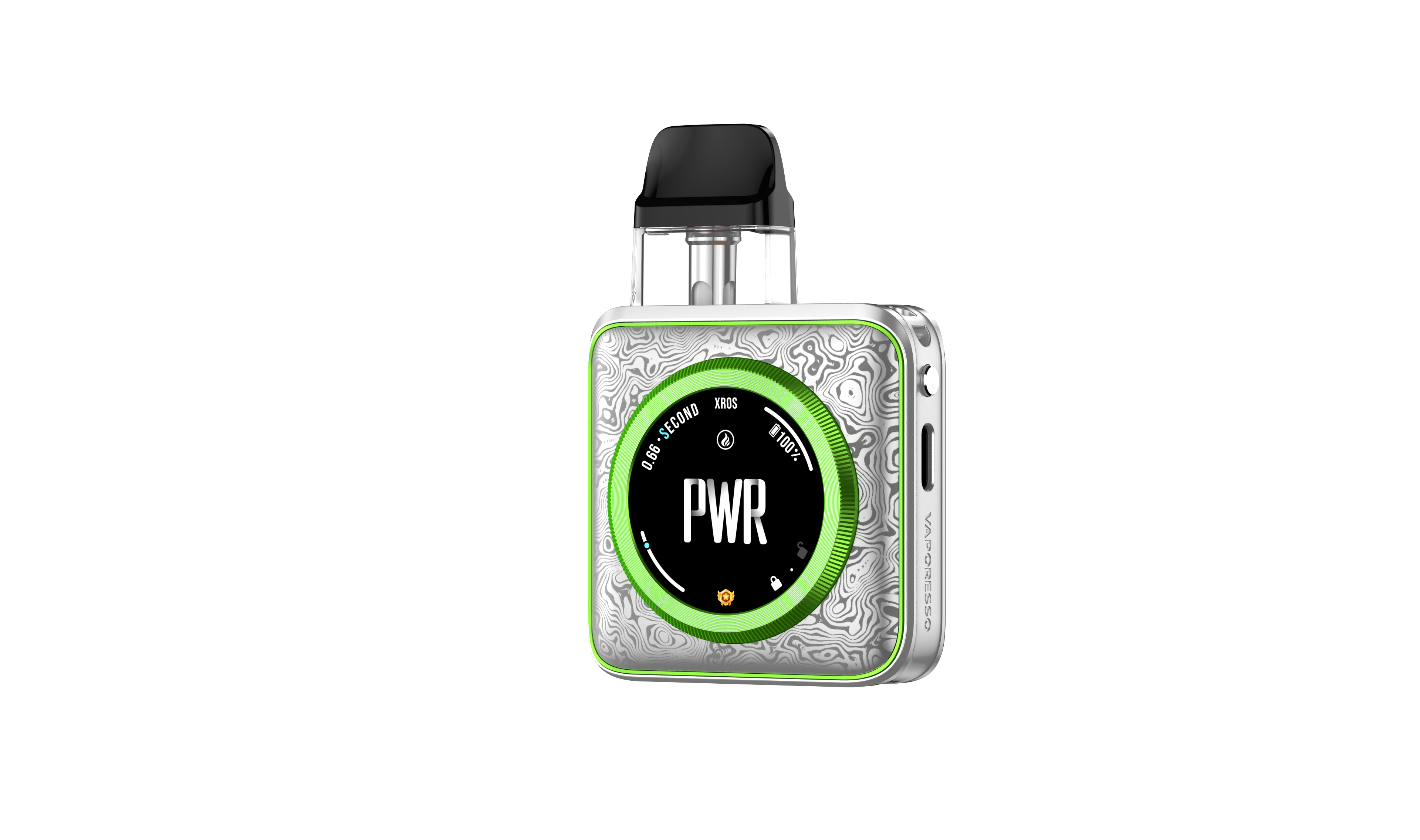 Vaporesso XROS 5 Nano Pod System Kit 1600mAh 3ml Damascus Silver, Подік - Фото 4