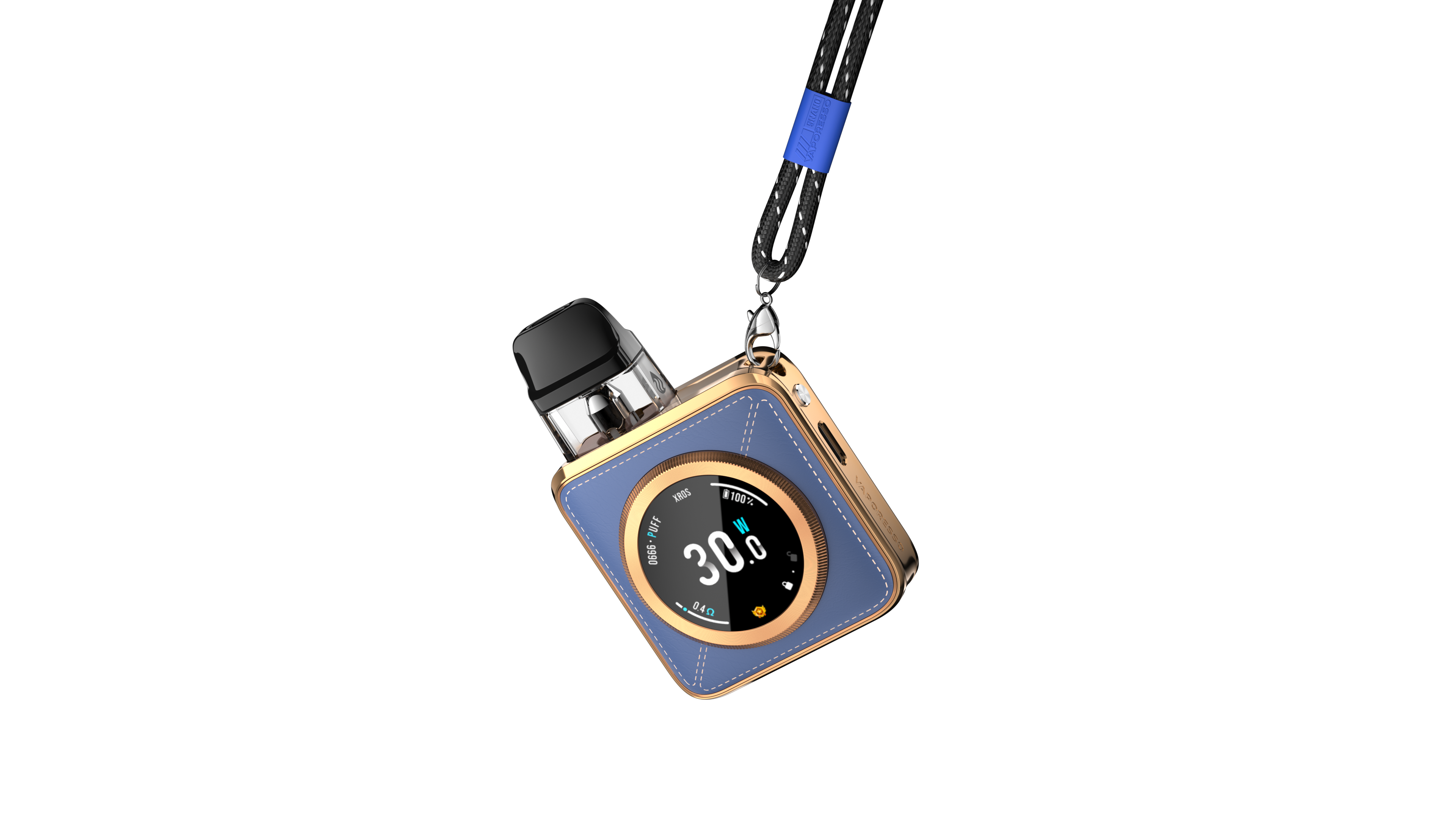 Vaporesso XROS 5 Nano Pod System Kit 1600mAh 3ml Blue Leatherette, Подік - Фото 6