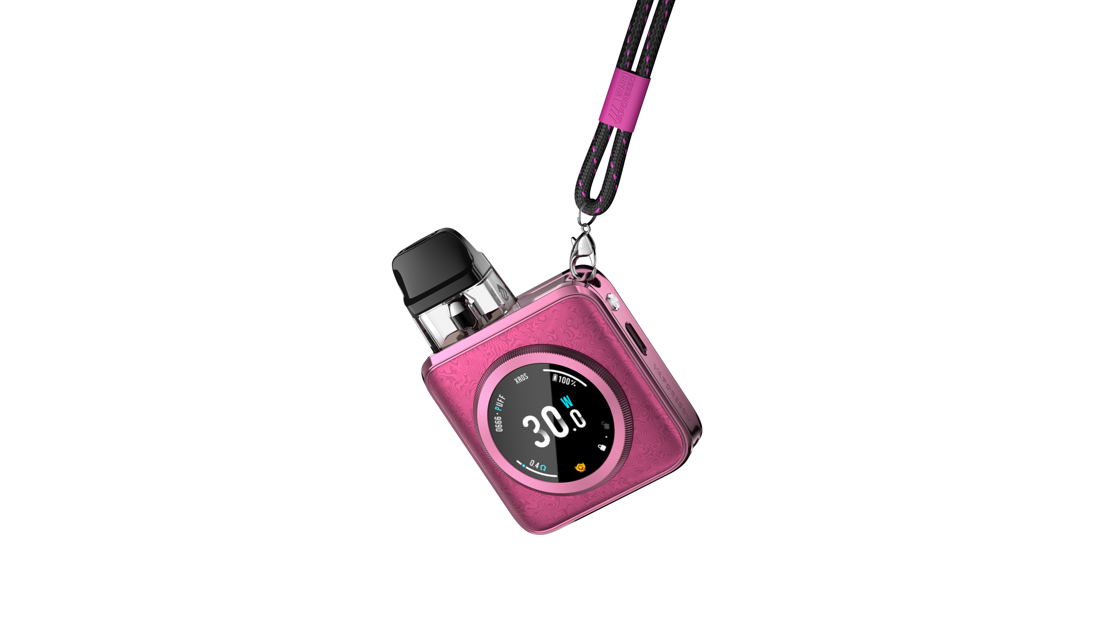 Vaporesso XROS 5 Nano Pod System Kit 1600mAh 3ml Damascus Pink, Подік - Фото 6