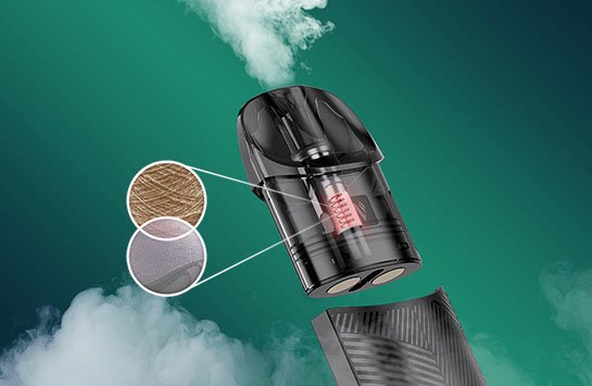Vaporesso OSMALL Pod Starter Kit 350mah Red, Подик - Описание