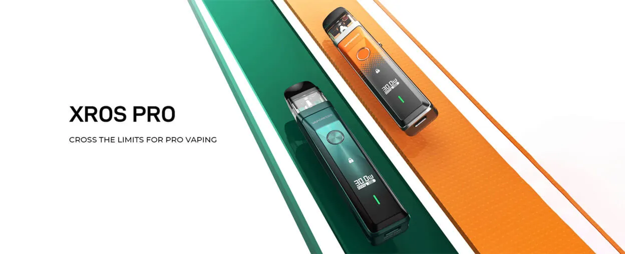 Vaporesso XROS PRO Pod System Kit 1200mAh 2ml Orange, Подік - Описание