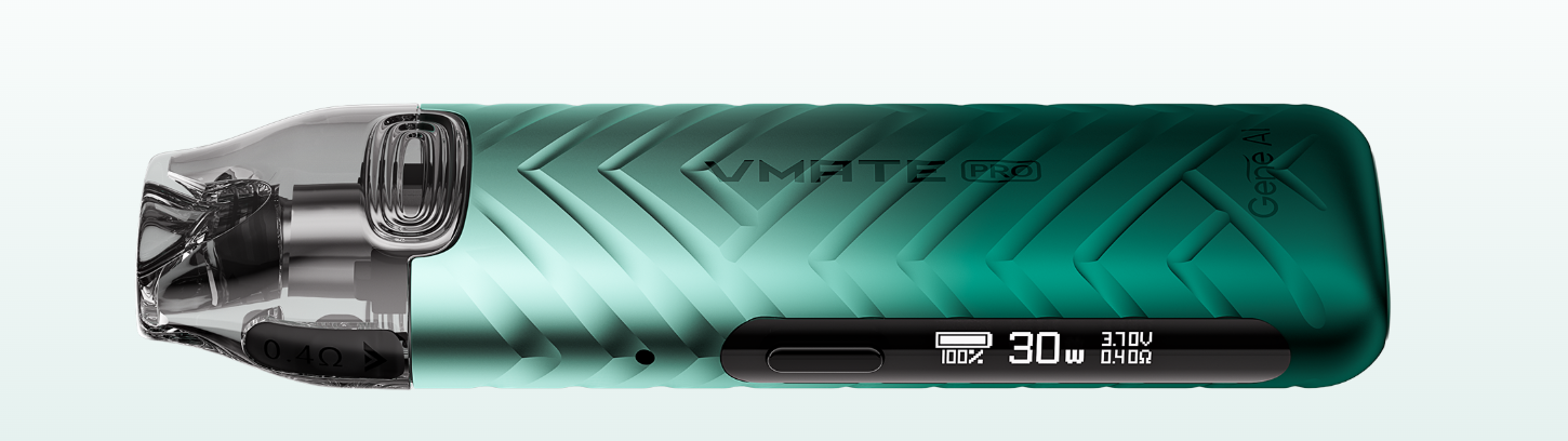 Voopoo VMATE Pro Power Edition 30W Kit 900 мАч Space Gray, Подік - Описание