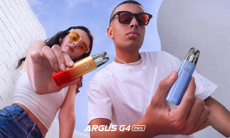 Voopoo Argus G4 mini 1650 мАч Silver Подік - Описание Voopoo Argus G4 mini 1650 мАч Silver Подік - Описание