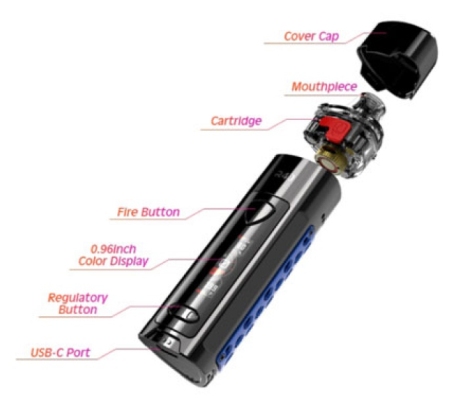 Wismec R40 Pod Mod Kit Ruby - Описание