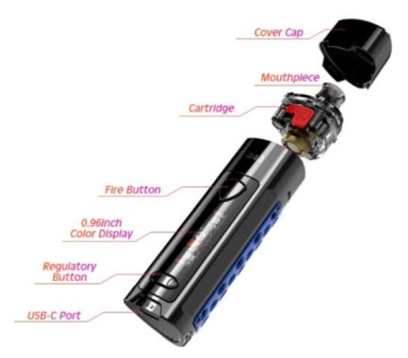 Wismec R40 Pod Mod Kit Black - Описание Wismec R40 Pod Mod Kit Black - Описание