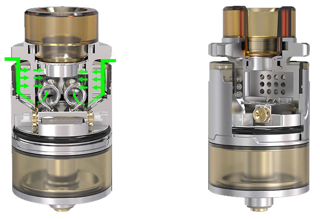 Vandy Vape Pyro V2 BF RDTA Black - Описание