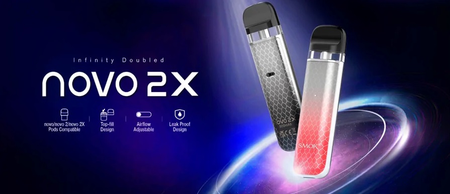 Под система SMOK NOVO 2X 800mAh Black Cobra - Описание Под система SMOK NOVO 2X 800mAh Black Cobra - Описание