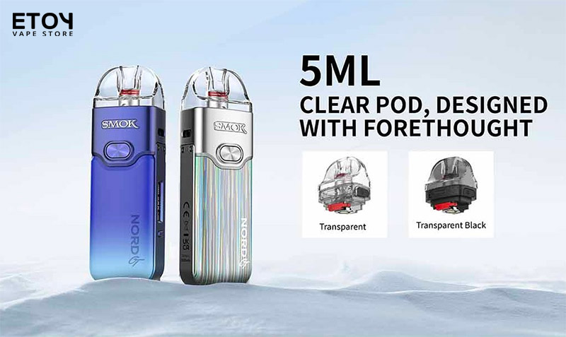 Smok Nord GT Pod Starter Kit 2500mAh Black Carbon Fiber - Описание