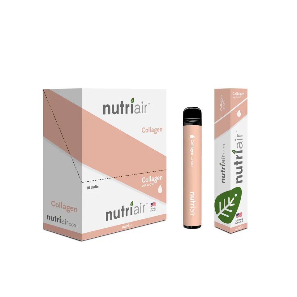 Одноразова вітамінна електронна сигарета Nutriair XXL Collagen - Фото 2