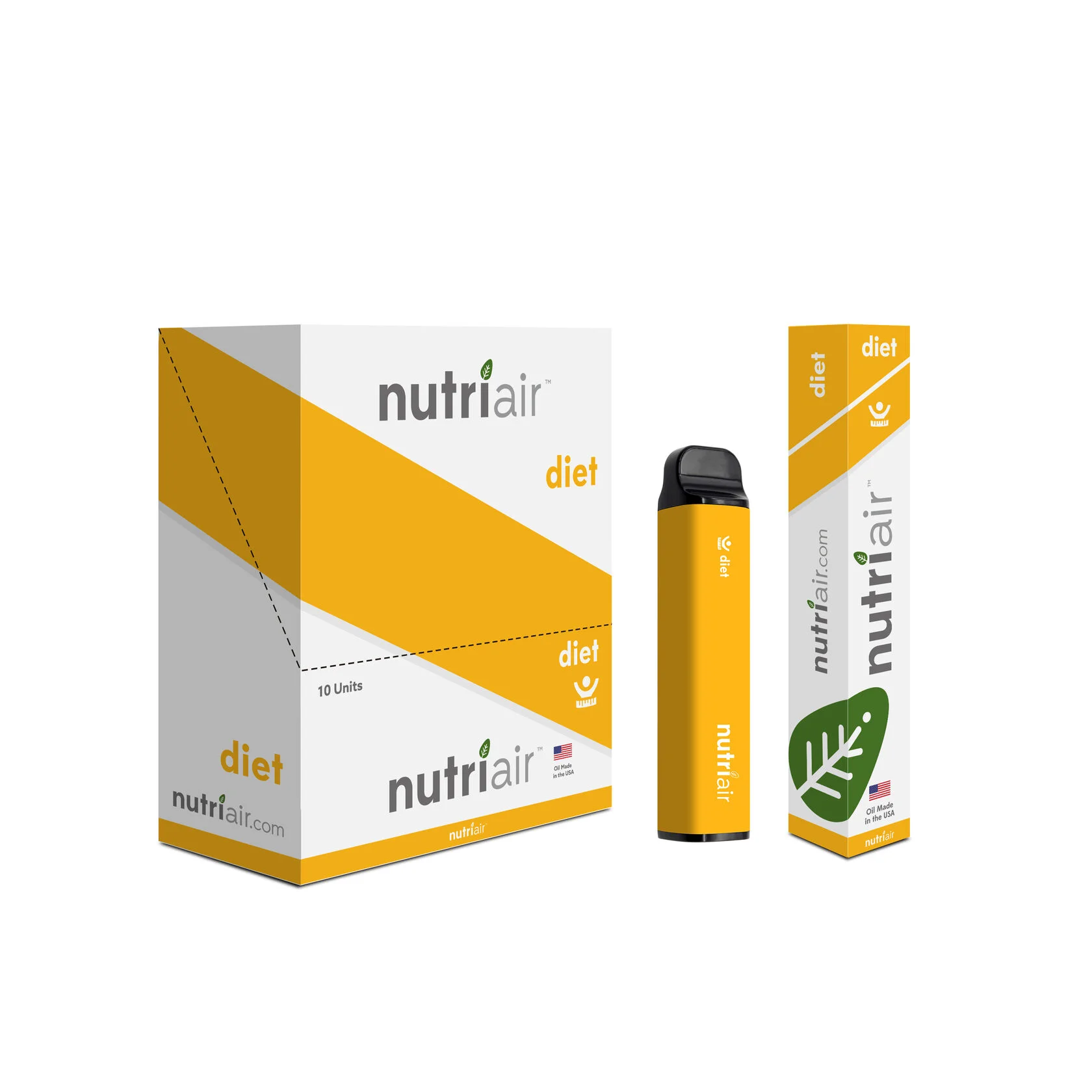 Одноразовая витаминная электронная сигарета Nutriair 3XL Diet - Фото 3