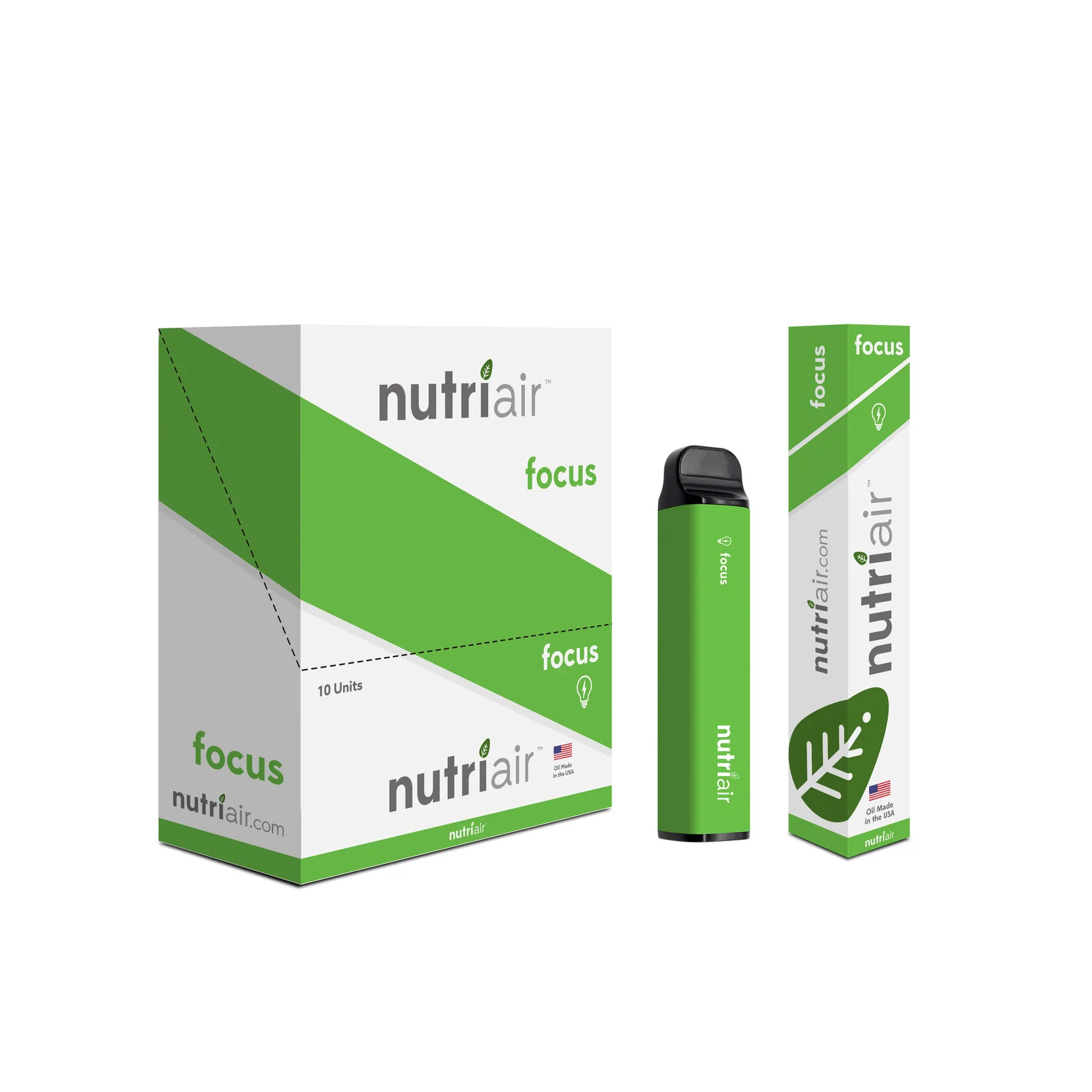 Одноразовая витаминная электронная сигарета Nutriair 3XL Focus - Фото 2