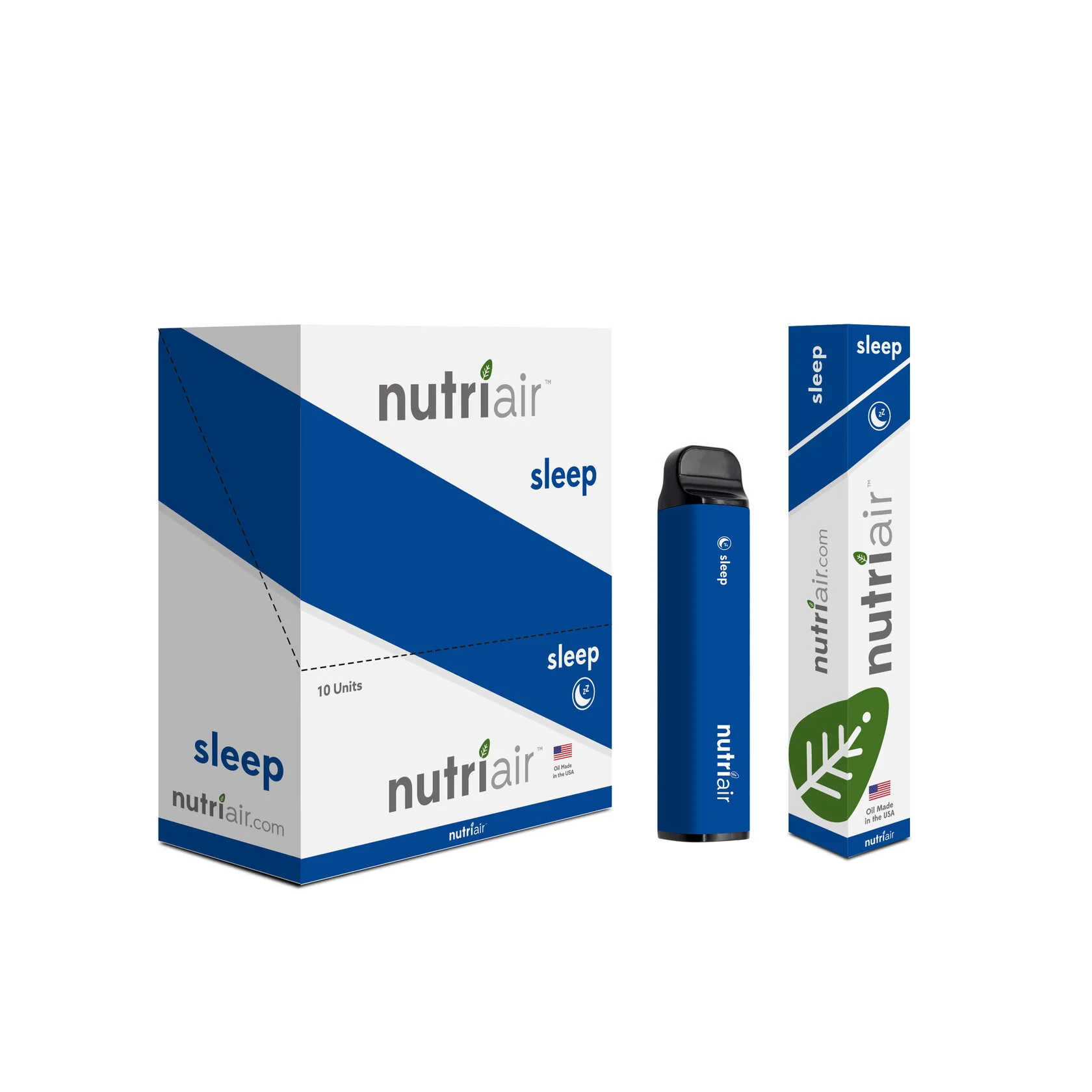Одноразовая витаминная электронная сигарета Nutriair 3XL Sleep - Фото 2