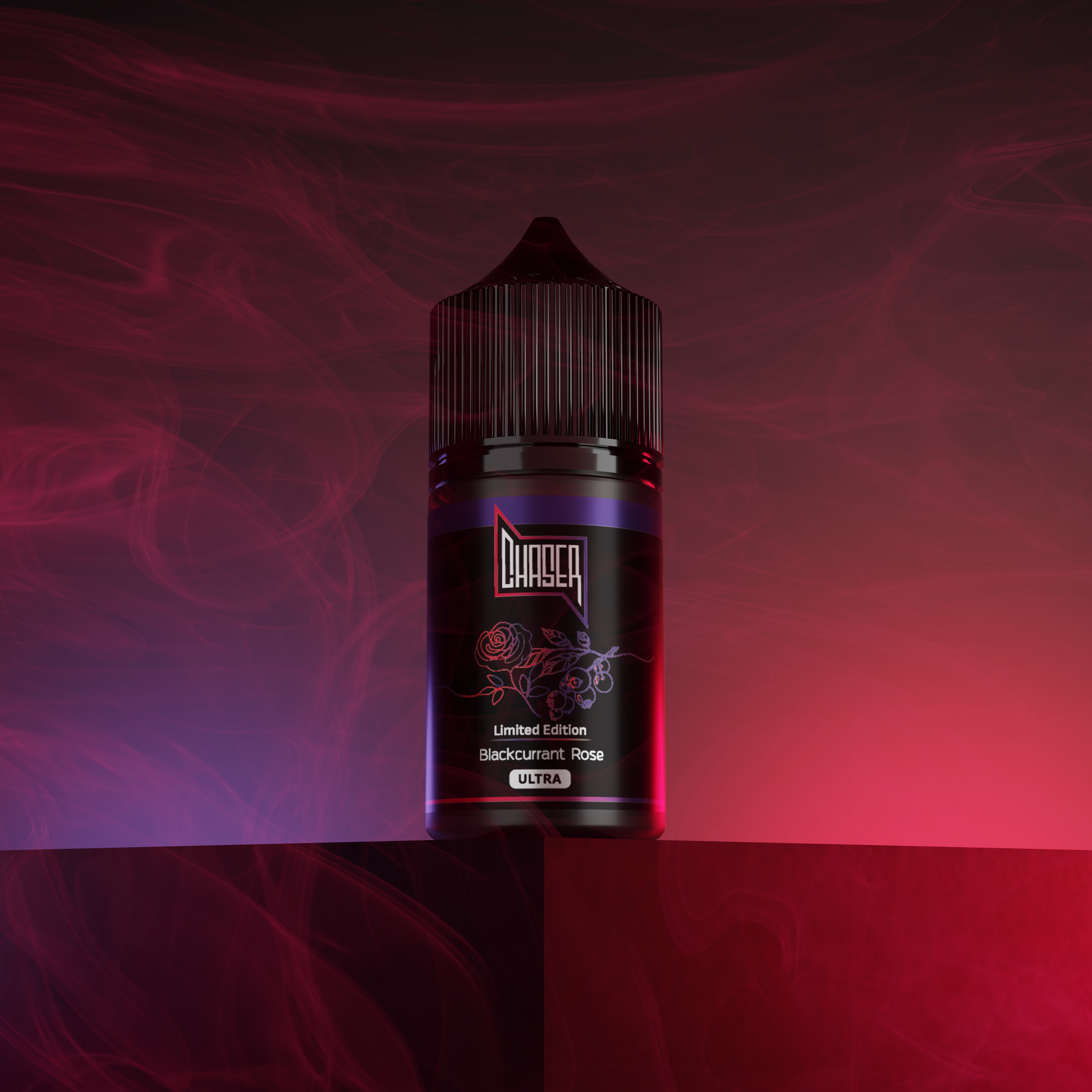 Набор Chaser Black Blackcurrant Rose 30 мл (черная смородина + роза), самозамес - Фото 2