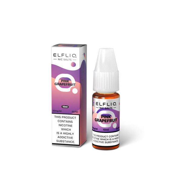 Жидкость солевая ELFLIQ Pink Grapefruit 10 мл 5% 20 мг - Фото 4