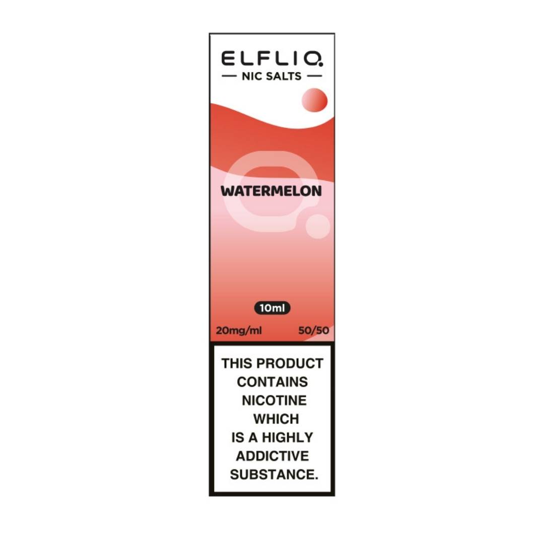 Сольова рідина ELFLIQ Watermelon 10 мл 5% 20 мг - Фото 4