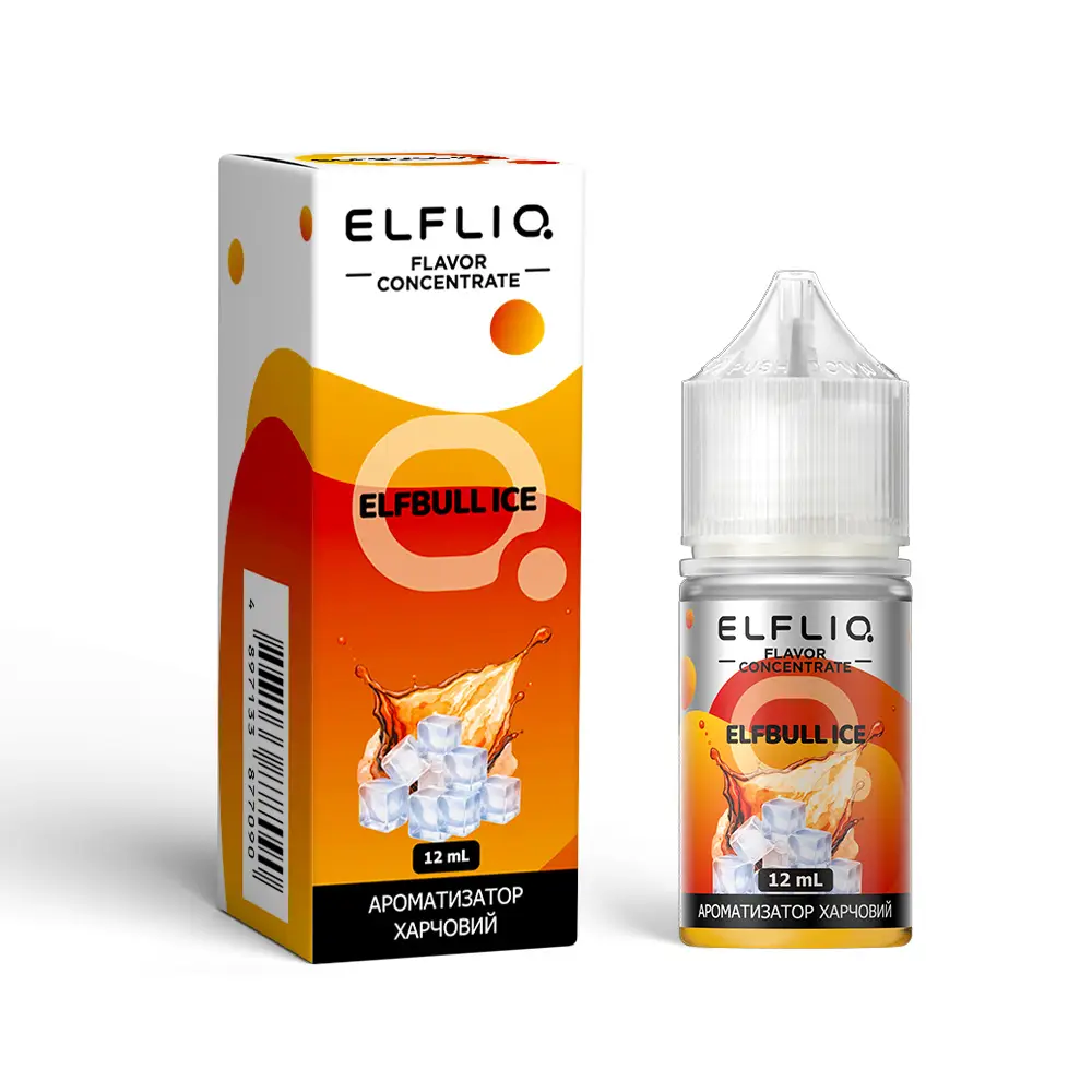 Рідина ELFLIQ Elfbull Ice 30 мл (Енергетик) укр. версія - Фото 2