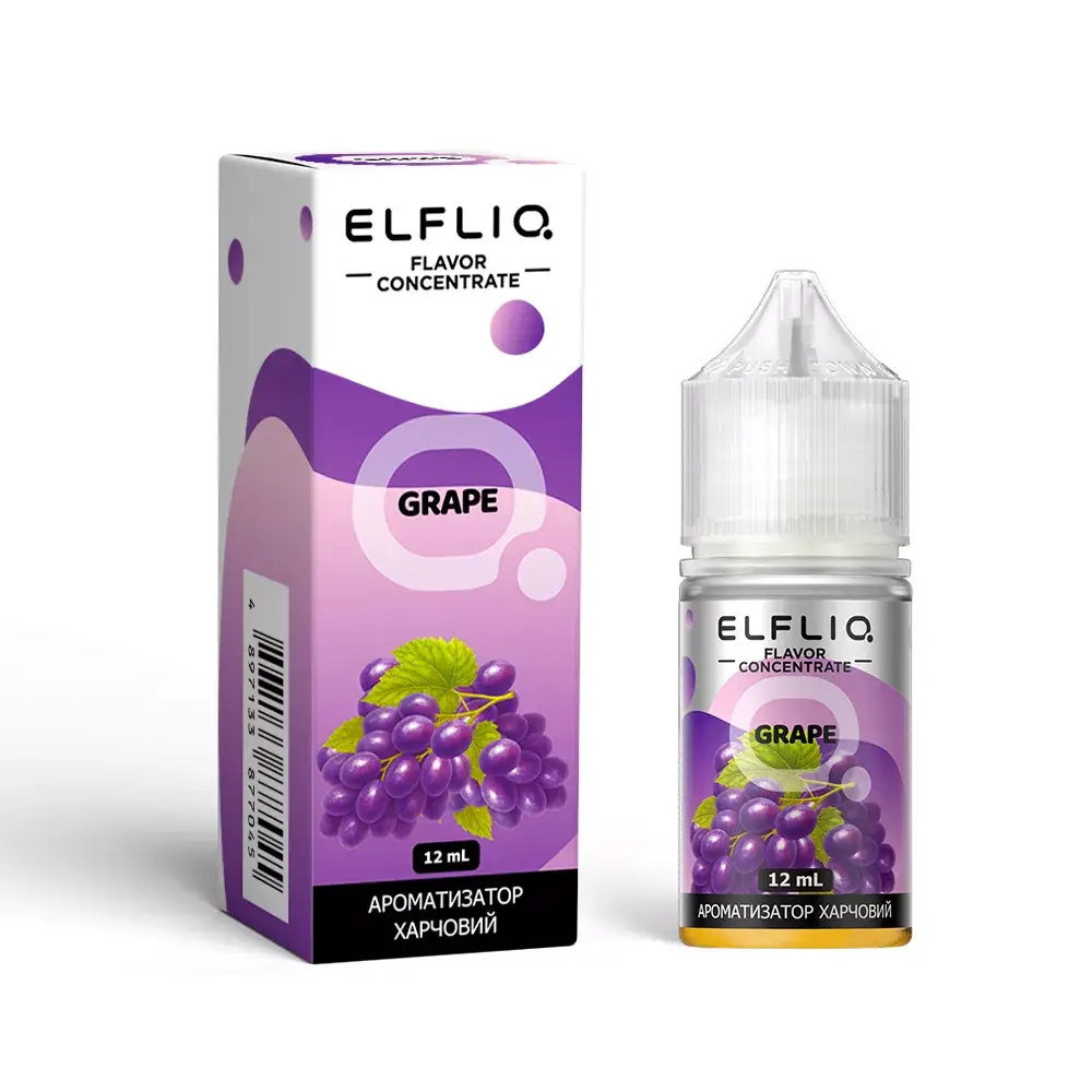 Рідина ELFLIQ Grape 30 мл (Виноград) укр.версія - Фото 2